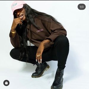 Chocolate Brown Creme Hoodie